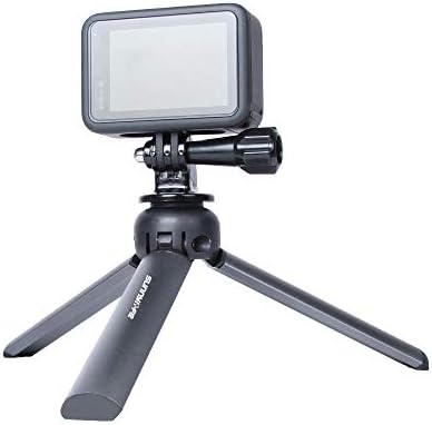 מצלמת ספורט מיני חצובה שולחן טבלט ו 65 ממ סגסוגת אלומיניום כף יד Selfie Selfie עבור OM 4/GoPro Hero Series/Osmo Action/Insta360