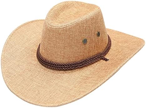 מבוגר סולידי קיץ מזדמן אופנה מערבי קאובוי שמש כובע רחב שולי נסיעות סאנה שמש כובע השמש של טיהור לנצח שמש
