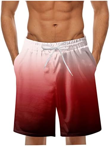מכנסי שחייה שחייה מגברים אביב אביב קיץ מכנסיים קצרים מכנסיים מודפסים מכנסי חוף ספורט עם מכנסי שחייה מרוחקים 4 כיוונים