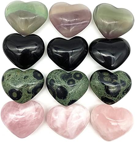 Shitou2231 1 pc גביש ורוד טבעי אובסידיאן אמזוניט אבן בצורת אבן אהבה ריפוי קריסטל אבן חן אבנים טבעיות ומינרלים