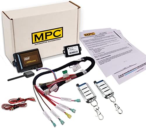 התחלה מרחוק של MPC 4 כפתורים וכניסה ללא מפתח עבור שברולט סילברדו 2003-2007-נועדה לפשט את ההתקנה
