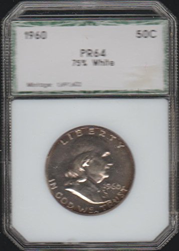 1960 פרנקלין חצי דולר PR-64 PCI