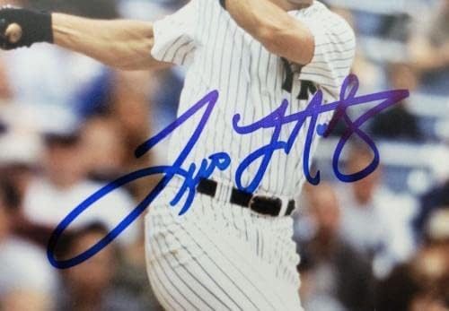 טינו מרטינז חתום בניו יורק ינקי 8x10 צילום JSA COA - תמונות MLB עם חתימה