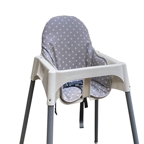 כיסויי מושב כותנה זארפמה לכיסא כיסא אנטילופ איקאה, משטח כותנה ומרופד כותנה, דפוס יער כיסוי כיסא תינוק מתקפל לכיסא כיסא
