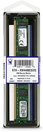 קינגסטון 2 GB DDR2 SDRAM מודול זיכרון 2 GB 800MHz DDR2800/PC26400 DDR2 SDRAM 240 PIN DIMM KTH-XW4400C6/2G