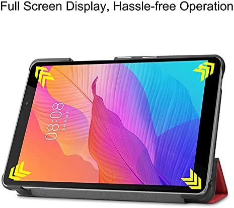 מארז מחשב טאבלט תואם למארז Huawei Matepad T8 8.0 אינץ ', תואם ל- Huawei Honor X7 8.0 מארז טבליות קל משקל משקל