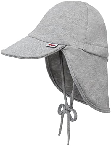 כובע שמש של תינוק UPF 50+ UV RAY הגנת שמש כובע שחייה קיץ עם כובעי פעוטות של דש צוואר לבנות בנות