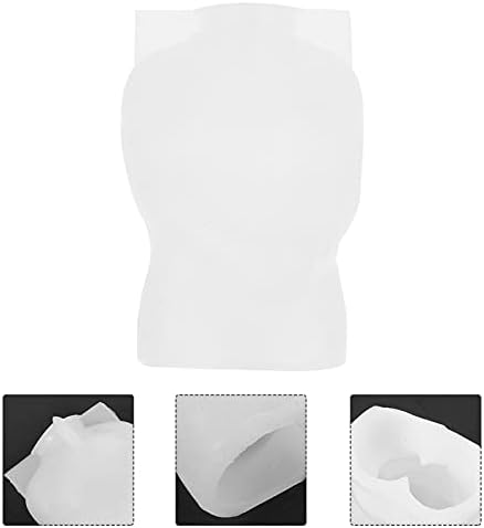 DIY לקישוטים סיליקון D ייצור גוף עובש זכר מדומה תבניות דמות תבניות גביש טורזה גביש פמוט פמוט פמוט פסל אפוקסי פסל