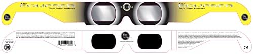 משקפי Eclipser Eclipse - 5 זוגות - AAS מאושרים - ISO מוסמך בטוח לכל ליקויי השמש