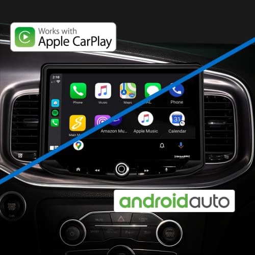 סטינגר צ'לנג'ר, מטען, קרייזלר 300 2015-2021 10 ”heigh10 ערכת החלפת רדיו W Apple Carplay, Android Auto, ניווט GPS, Bluetooth,
