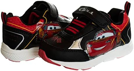 דיסני פיקסאר מכוניות בנים שחור / אדום מואר נעלי ספורט