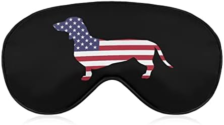 דגל אמריקאי פטריוטי דגל אמריקאי מצחיק מסיכת עיניים שינה רכה כיסוי עיניים מכוסות עיניים עם רצועה מתכווננת צפונית