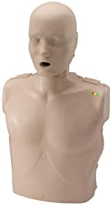 PRESTAN PP-AM-100M-MS מקצועי למבוגרים CPR-AED אימונים עם צג החייאה, עור בינוני