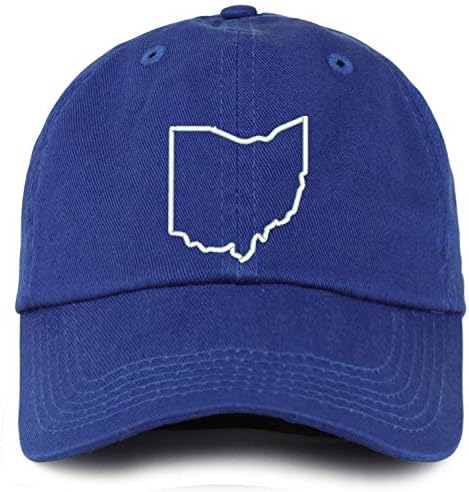 חנות הלבשה אופנתית נוער מאוהיו מתווה כובע בייסבול כותנה לא מובנה
