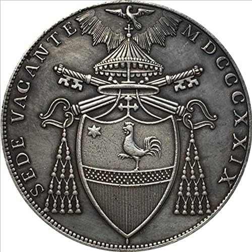 1829 אלילה איטלקית מטבע זיכרון אמריקאי מורגן הובו הובו רטרו מטבע מטבע מטבע מטבע מתנה למזכרת
