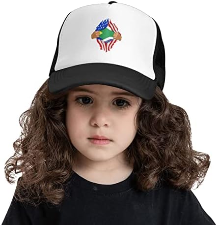 Bolufe U.S. ו- South Africa מדגים את כובע הבייסבול לילדים, יש פונקציה נושמת טובה, נוחות טבעית ונושמת