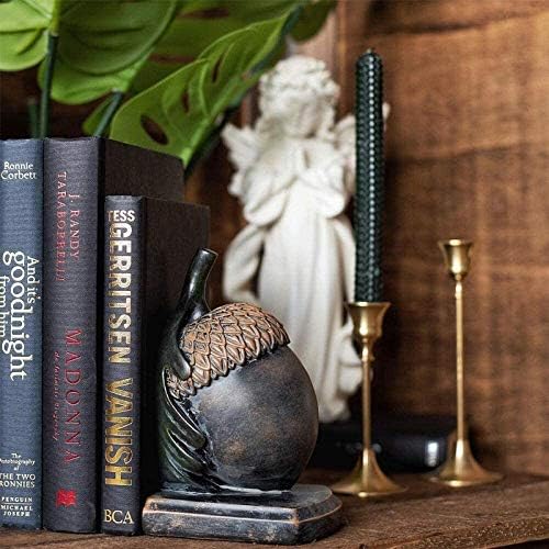 פסל קישוטי פסלים אמריקאי-סגנון שרף אגוז סוף ספר מחקר שולחן מדגם חדר קישוט ספר אחסון ספר בהסתמך על גן דקור פסלי