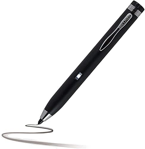 Broonel Black Point Point Digital Active Stylus Pen - תואם Teclast M40 Plus 10.1 טאבלט