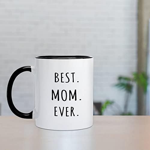 אמא הטובה ביותר אי פעם 11 עוז שני טון מצחיק קרמיקה קפה ספל לאמא אמא של קפה כוס תה ספל לאמא חידוש אמהות יום מתנת יום הולדת