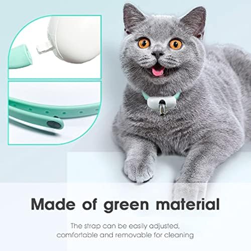 אוטומטי חתול חכם לייזר מתגרה חתול צווארון חשמלי טעינה חתלתול אינטראקטיבי אימון פריטים לחיות מחמד, סוג1 כחול-סין