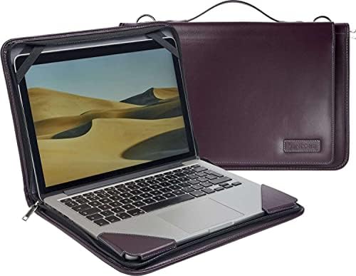 מארז מסנג'ר מחשב נייד סגול של Broonel - תואם ל- HP Elitebook X360 830 G6 13.3 FHD מסך מגע מחשב נייד להמרה