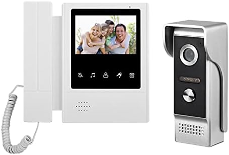 דובאו 4.3 אינץ קווית וידאו דלת טלפון מערכת חזותי אינטרקום פעמון עם 1 צג+1 * 700 טלוויזיה חיצוני מצלמה עבור בית מעקב