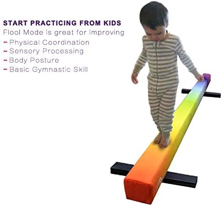 קורת איזון מוליפי 6 רגל: ציוד התעמלות לילדים / מבוגרים,קורת התעמלות לאימון, תרגול, פיזיותרפיה ואימון ביתי מקצועי