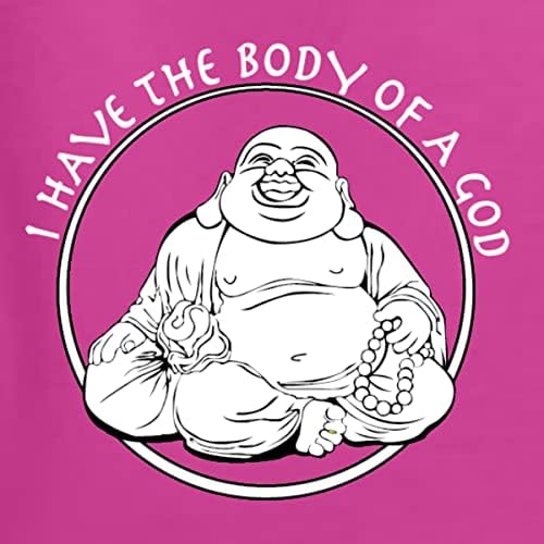 יש לי גוף של אלוהים מצחיק בודהה זן תרבות פופ חולצה גרפית של גברים