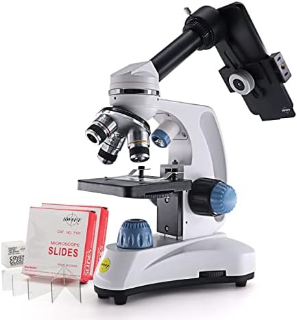סוויפט 150 מתחם משקפת תלמיד מיקרוסקופ עם מיקרוסקופ עדשת מתאם ומיקרוסקופ שקופיות ערכת
