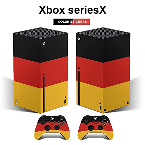 דגל גרמני Xbox Series Console ו- Controller Skins