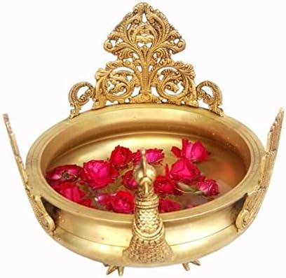 Sharvgun 14 Laxmi Ganesh & Saraswati Urli פליז מוטב