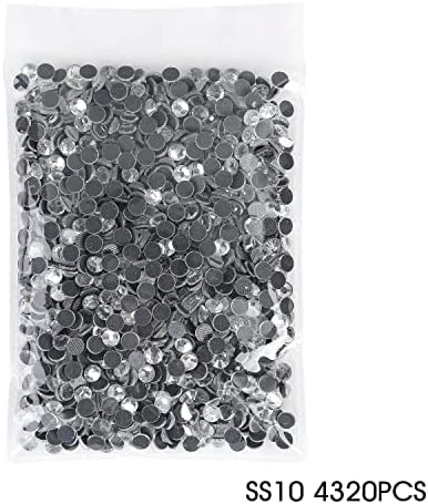 SS10 קירור חמים צלול אבני חן יהלומי זכוכית קריסטל