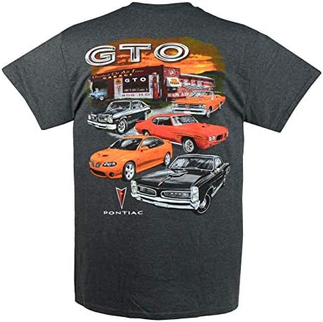 ג'ו מלהב פונטיאק GTO 1964 עד 2006 - חולצת טריקו לגברים כותנה