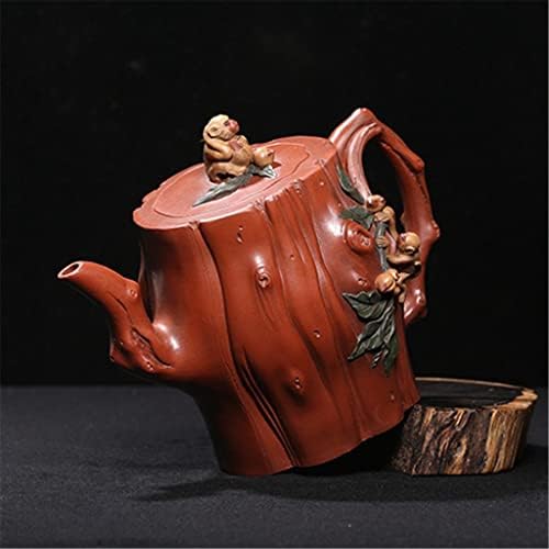 צורת גדם של YCZDG 500 מל סיר חרס סגול תוצרת תה בעבודת יד Kung Fu SET SET HOME SEUPSION