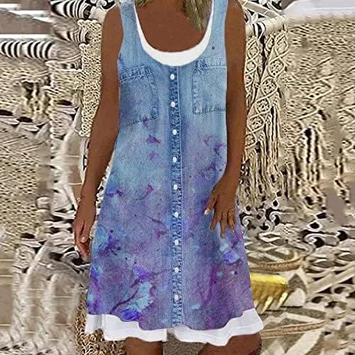 מיאשוי אתלטי שמלת נשים קיץ חוף אביב פסים הדפסת חמוד שמלה קיצית ללא שרוולים מקרית ארוך שמלה עם