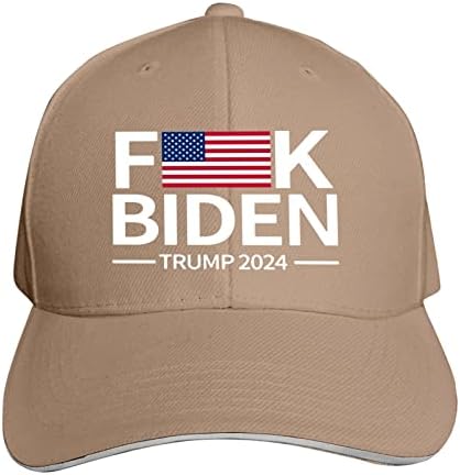 זיון בידן דגל אמריקאי טראמפ 2024 אבא מתכוונן כובעי משאיות כובע כובע כובע מגן שמש חיצוני לשוני יוניסקס
