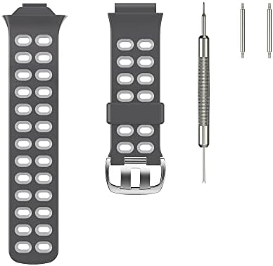 BAHDB Watchband עבור Garmin Forerunner 310XT Smart Watch Sports Sports Silicone Spelling רצועות צמיד Forerunner 310xt צמיד