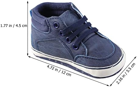 נעלי נעלי ספורט בנים נעלי נעלי ספורט בנים נעליים פרוואלקר לתינוק - נעלי עור טרום עור עם סוליה רכה וחמה נעלי הליכה