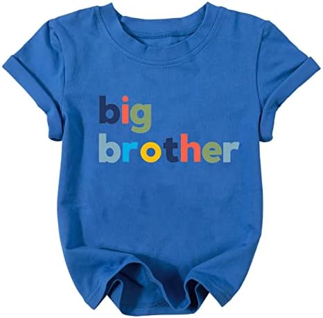 החולצה של האח הגדול פעוט בנים תינוקות קידמו לחולצת טריקו של האח הגדול של אח גדול
