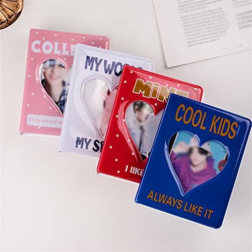 TFIIEXFL אלבום תמונות מחזיק כרטיסי קבלת אחסון HOLLOW LOVE LOVE HEART HOLDER CART CART BURCER CARD HOLDER HOLDER