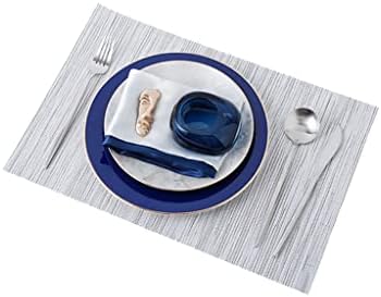 כחול שולחן סט סט שולחן קרמיקה מערבי ארוחת ערב צלחת מפית מפית אבזם שילוב