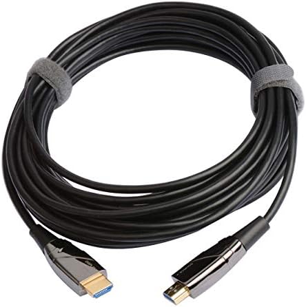 Tripp Lite Fiber Optic HDMI 2.0, כבל HDMI במהירות גבוהה, 4K, 60Hz, 4: 4: 4, 18 GBPS, 15 מ '. שָׁחוֹר