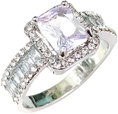 2023 חתונה של נשים טבעות חדשות הטבעת לחברות אירוסין תכשיטים מיוחדים טבעות טבעות אקריליות בגודל 8