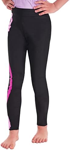 חותלות פעילות של נערת צ'יקטרי אלסטיות מותניים גבוהות מכנסי יוגה מכנסיים מדפסים מכנסי החלקה אתלט