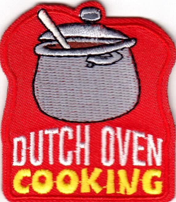 תנור הולנדי בישול ברזל על בישול קמפינג טלאים