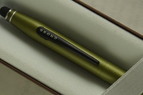 Cross Series Limited Tech 2 Matte Sage ירוק ירוק-אישי אישי בינונית עט עם חרטה למכשירי מסך מגע