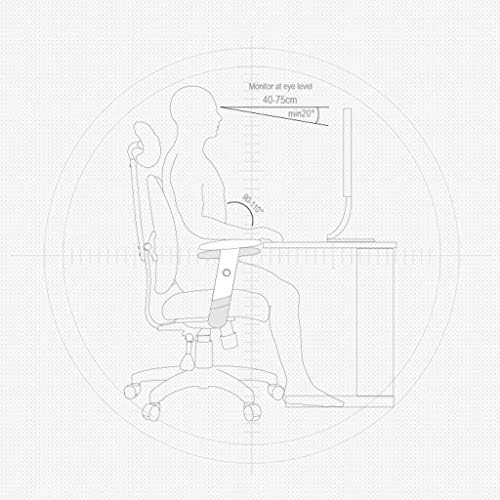 ארגונומי כיסא מחשב משרד כיסא עם הדום משרד כיסא
