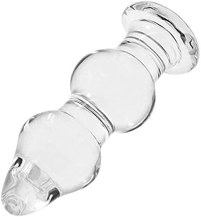 Epichao תקע אנאלי של זכוכית צלול G-Spot Chasger Crystal Plug Plug Plud Toy