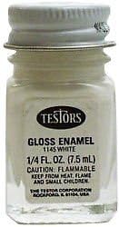 Testors Gloss לבן בקבוק 1145 חדש,G14E6GE4R-GE 4-TEW6W284216