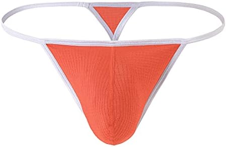 תחתונים של חוטיני גברים של Macober Bulge Sexy Bulge משפר כיס הכדור G-String עלים נמוכה t גב m l xl 2xl 3xl